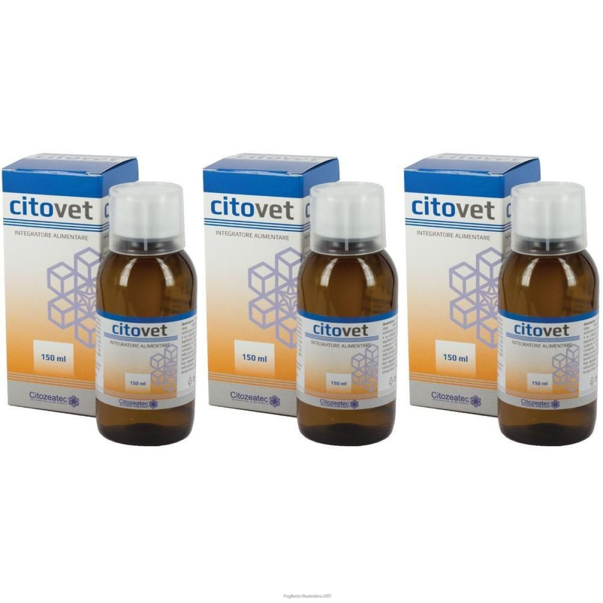 Cerca Prezzi di citovet 150 ml 3x150 ml soluzione e acquista online