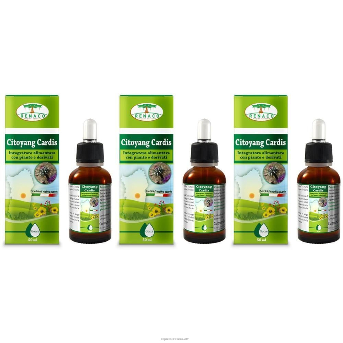 Cerca Prezzi di citoyang cardis gocce 50 ml 3x50 ml orali e acquista online