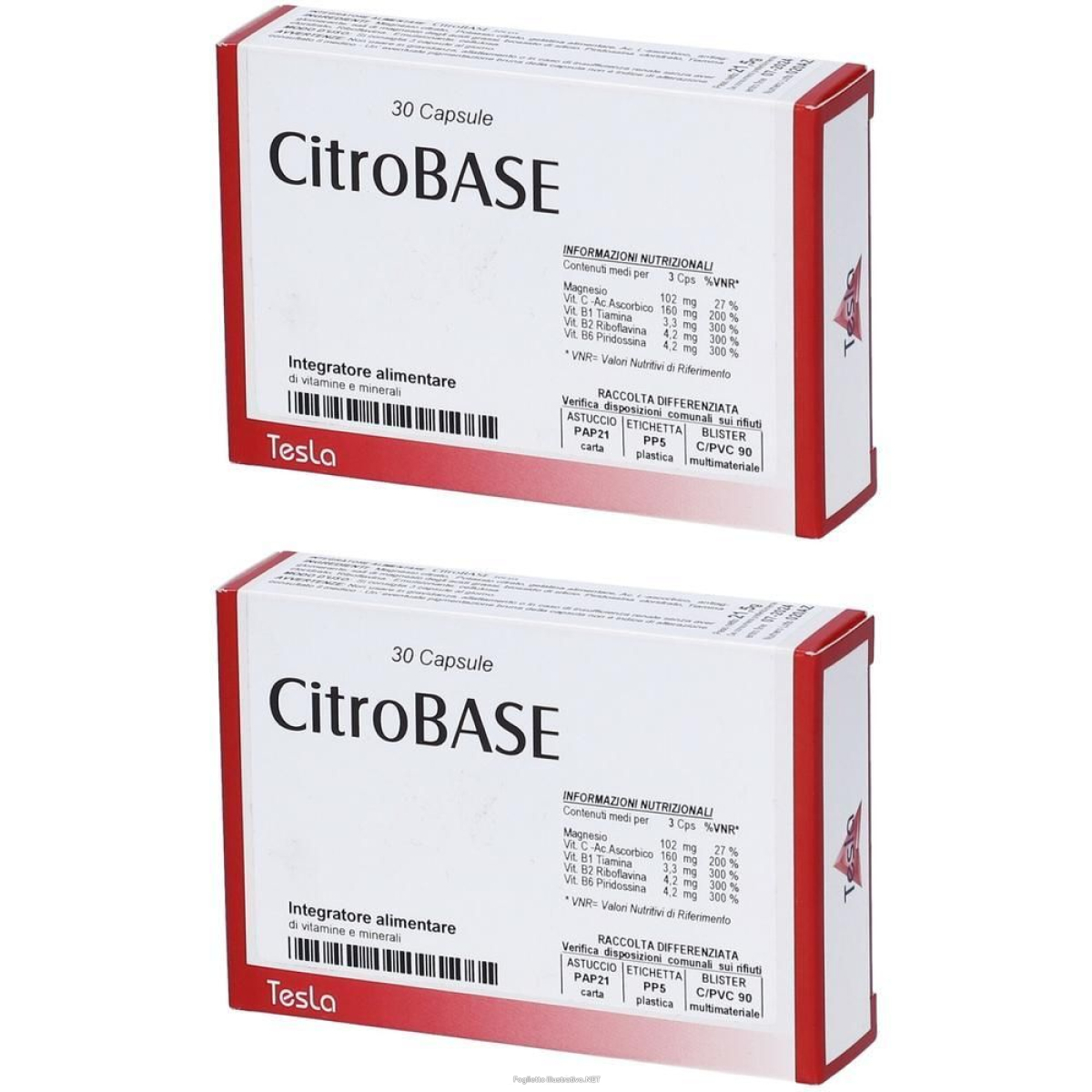 Cerca Prezzi di citrobase 30cps 22g 2x30 pz capsule e acquista online