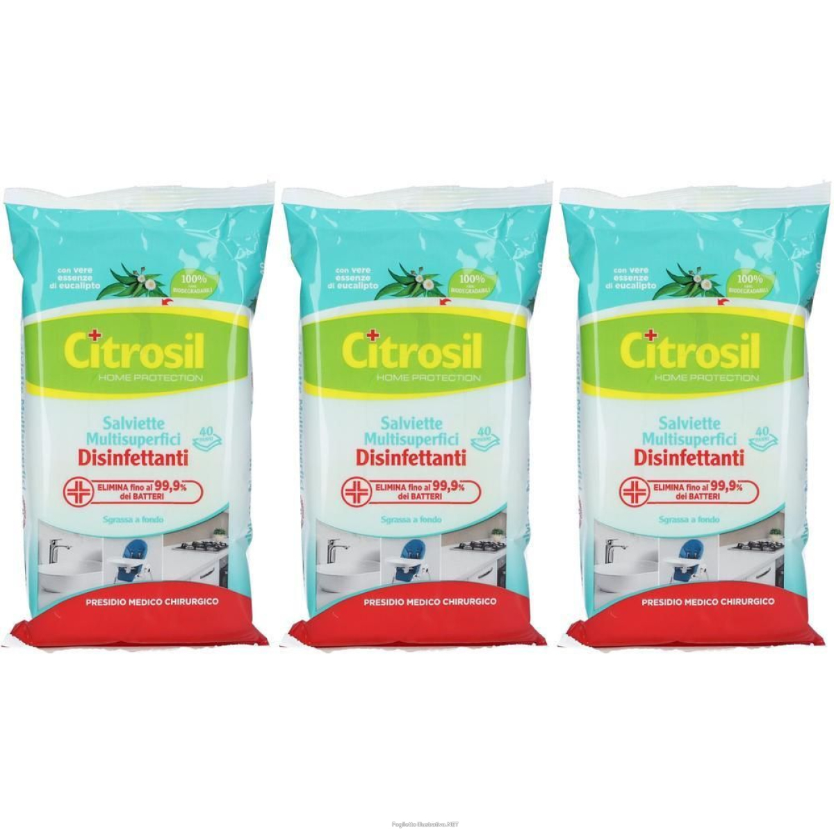 Cerca Prezzi di citrosil salviette igienizzanti eucalipto 3x40 pz e acquista online