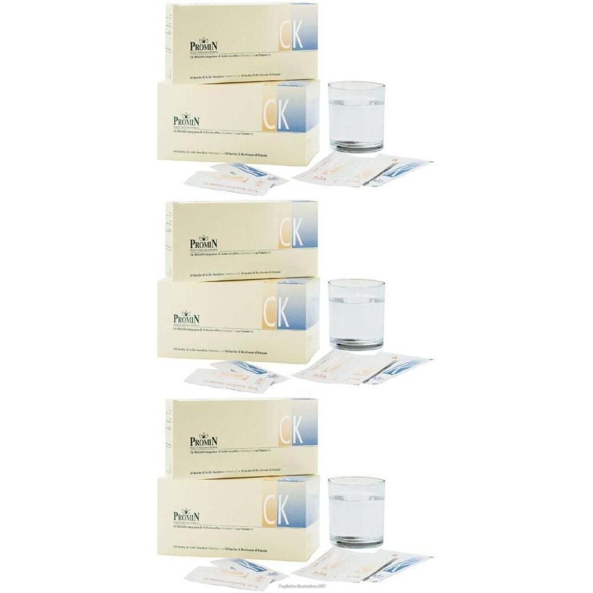 Cerca Prezzi di CK Promin Acido Ascorbico + Bicarbonato 100 22,5 g 3x100 Pezzi Bustina e acquista online