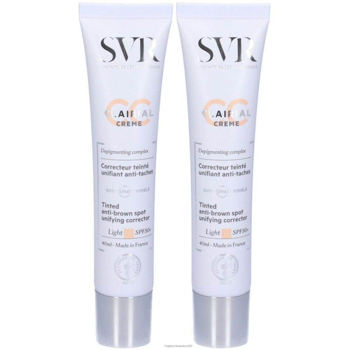 Cerca Prezzi di clairial svr spf50+ light 40 ml 2x40 ml crema e acquista online