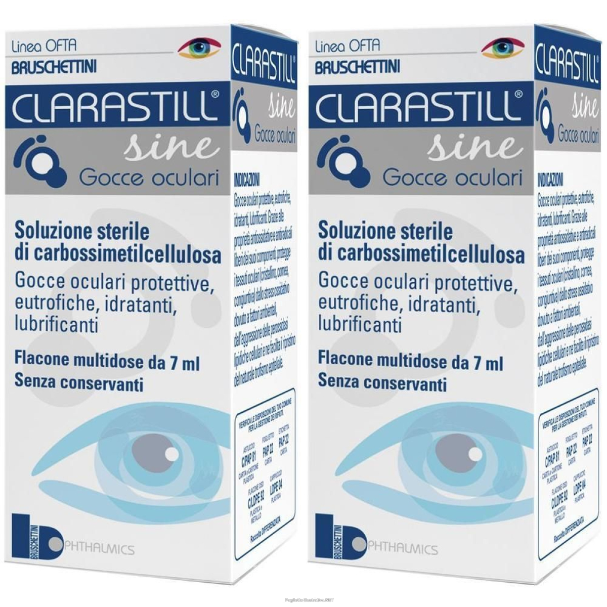 Cerca Prezzi di clarastill sine gocce oculari 2x7 ml soluzione e acquista online