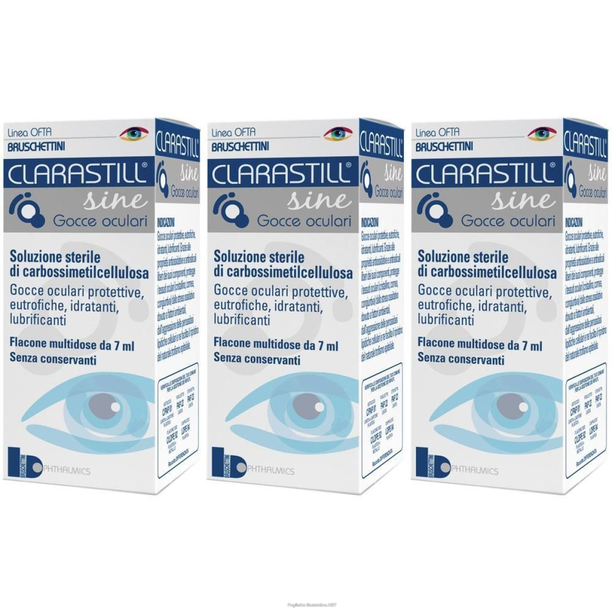 Cerca Prezzi di clarastill sine gocce oculari 3x7 ml soluzione e acquista online