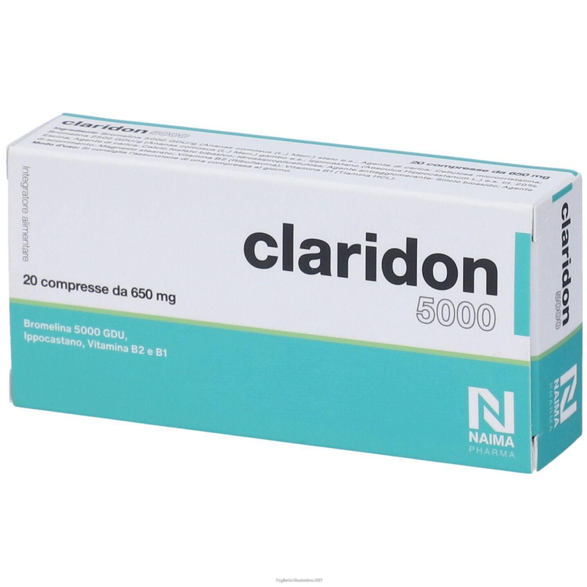 Cerca Prezzi di claridon 5000 20 compresse 4x12 g e acquista online