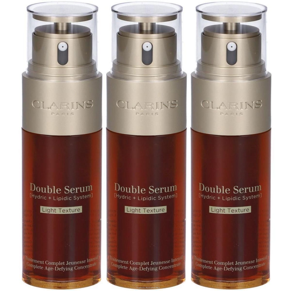 Cerca Prezzi di clarins double serum light texture 3x50 ml e acquista online