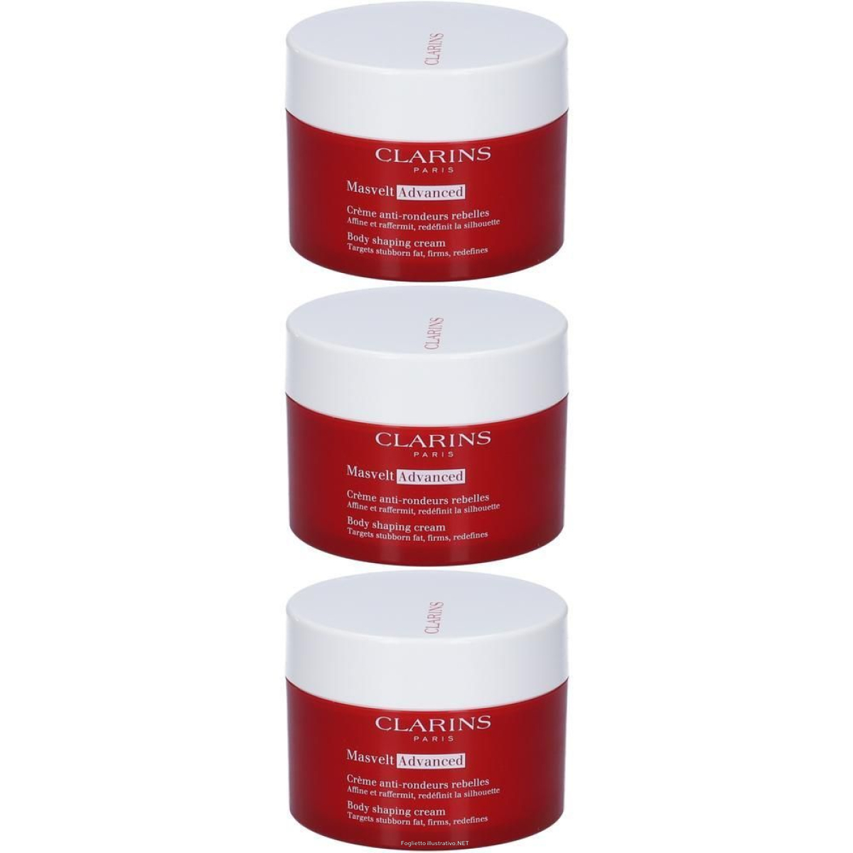 Cerca Prezzi di clarins masvelt crema modellante corpo avanzata 3x200 ml e acquista online