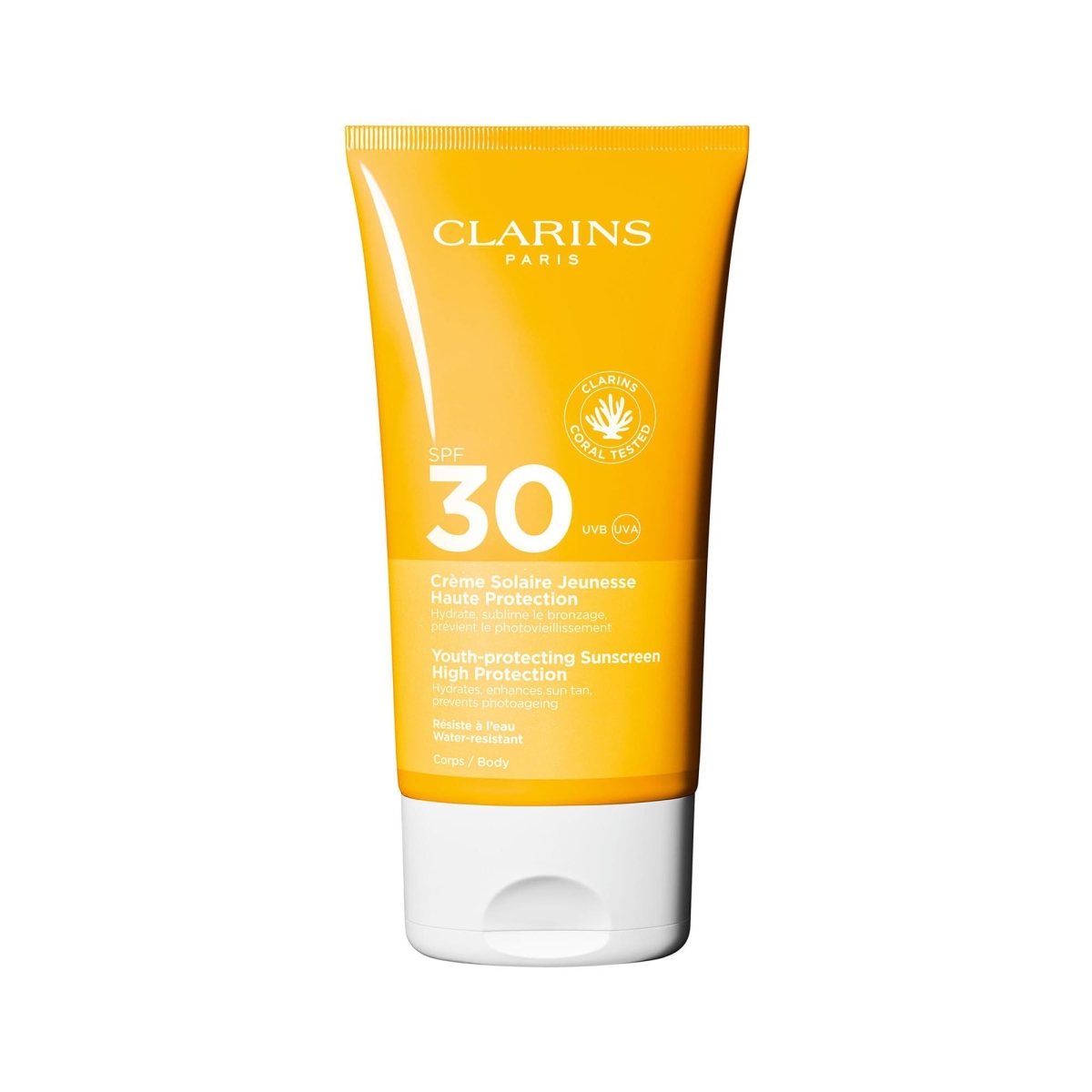 Cerca Prezzi di clarins yourh-protecting sunscream high protection spf 30 150 ml m e acquista online