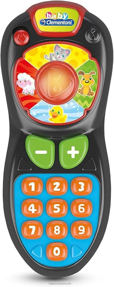 Cerca Prezzi di clementoni baby telecomando new, telecomando giocattolo interattivo, 1 pezzo, insegna numeri, volume e animali e acquista online
