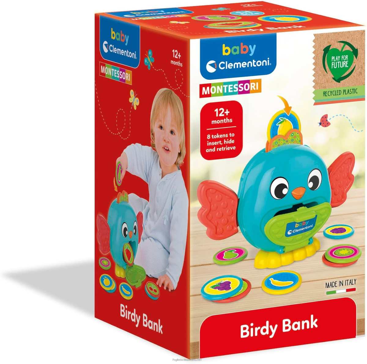 Cerca Prezzi di clementoni birdy bank salvadanaio uccellino montessori 12+ mesi e acquista online