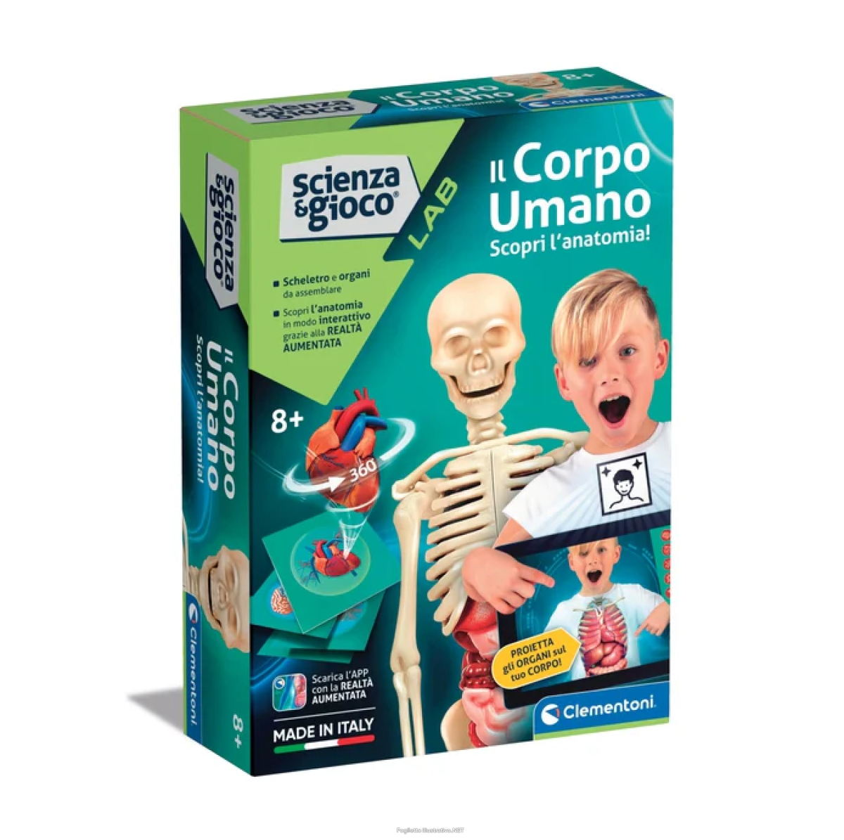 Cerca Prezzi di clementoni il corpo umano, kit educativo 3d per bambini, scopri l'anatomia umana, giochi interattivi per bambini 8+ e acquista online