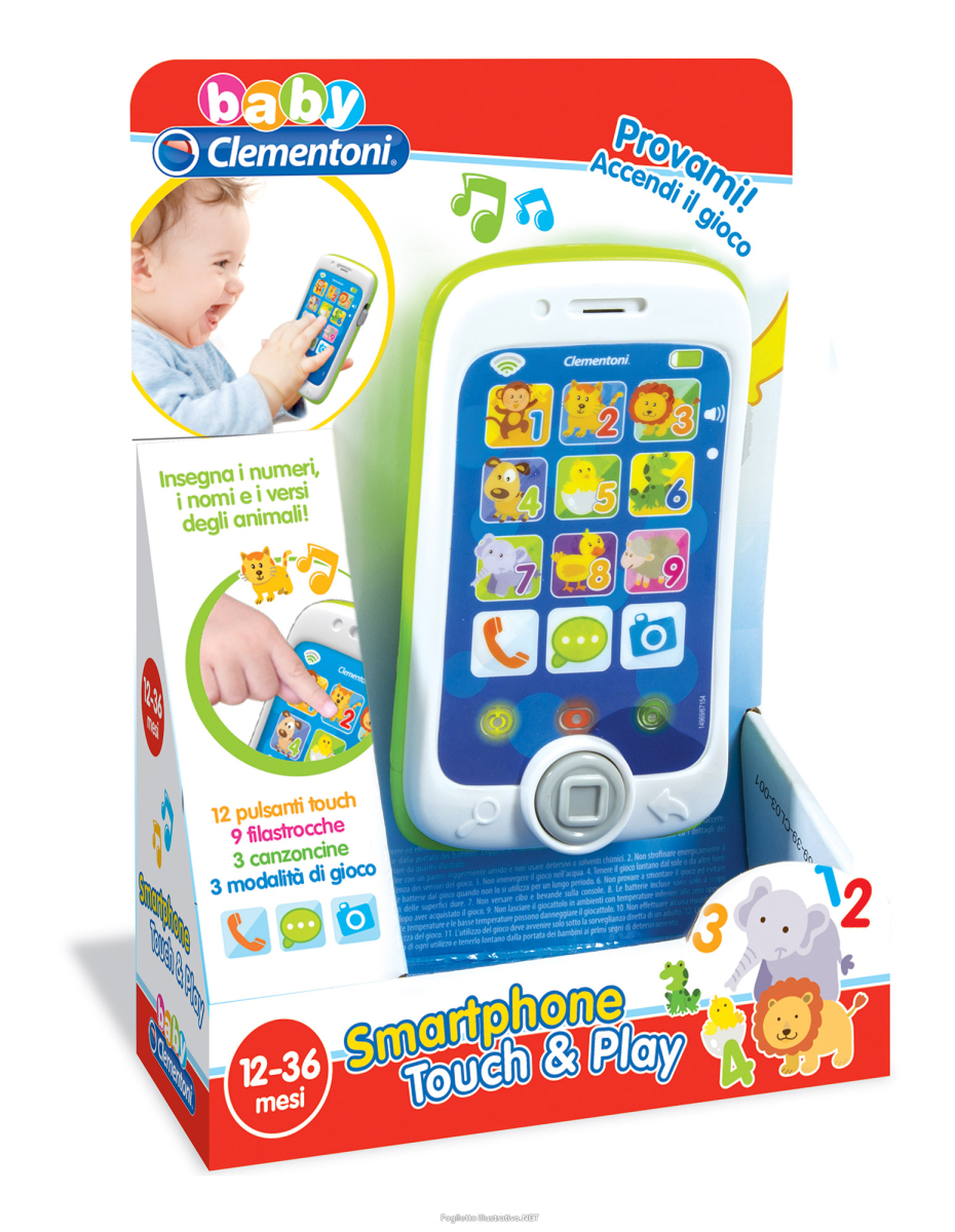 Cerca Prezzi di clementoni smartphone touch & play, smartphone educativo per bambini, 1 pezzo, giocattolo interattivo e acquista online