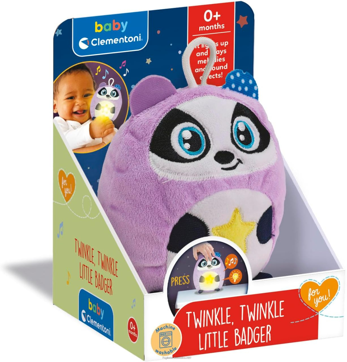 Cerca Prezzi di clementoni twinkle twinkle little badger luce notturna peluche e acquista online