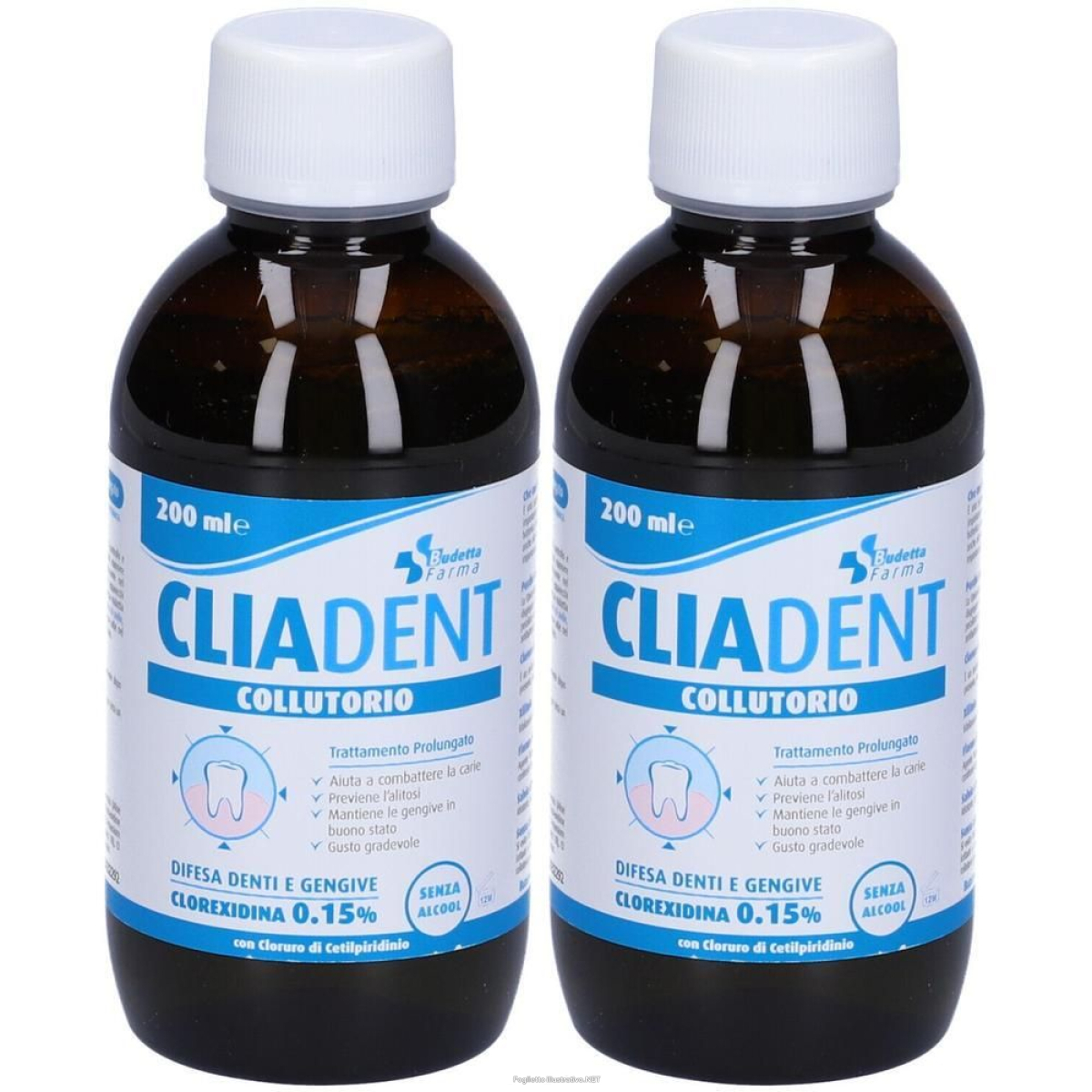 Cerca Prezzi di cliadent collutorio 0,15% clorexidina 250ml 2x200 ml e acquista online
