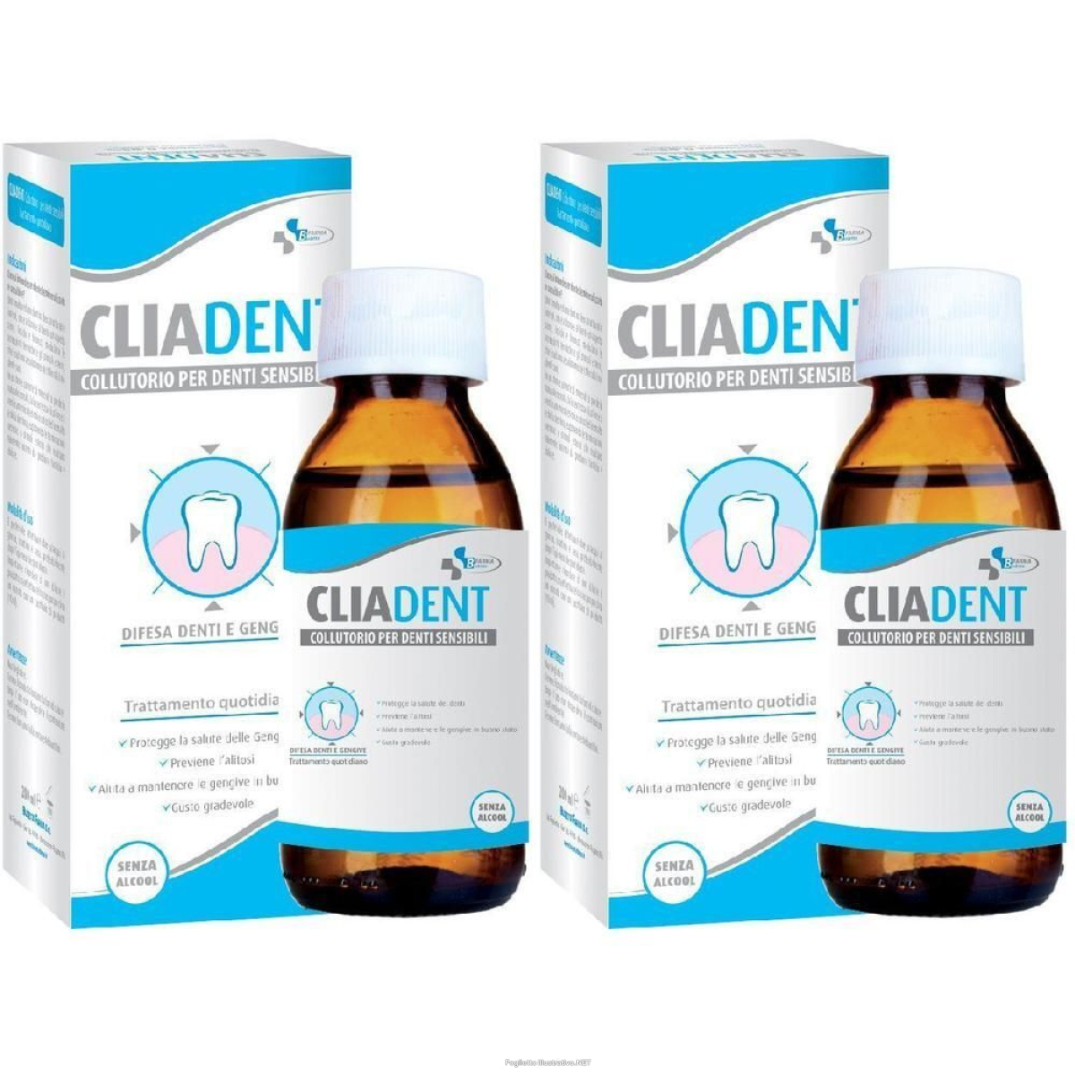 Cerca Prezzi di cliadent collutorio denti sensibili 2x200 ml e acquista online