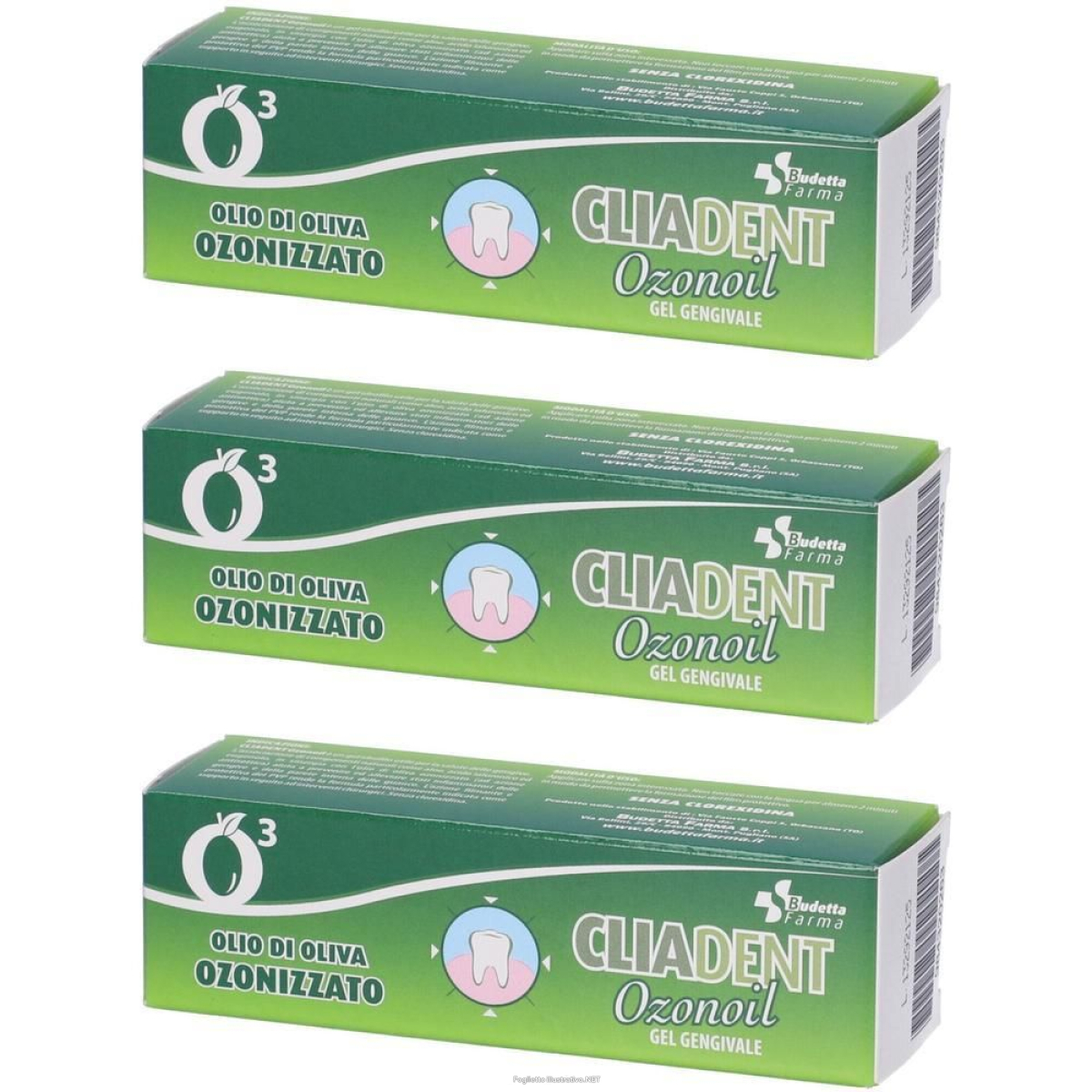 Cerca Prezzi di cliadent gel ozonoil 20 ml 3x20 ml e acquista online