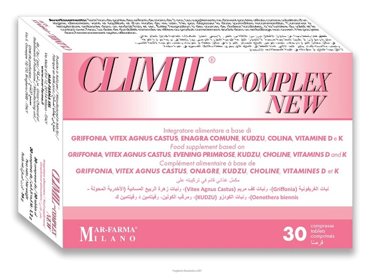 Cerca Prezzi di climil-complex new integratore ad azione rilassante 30 compresse e acquista online