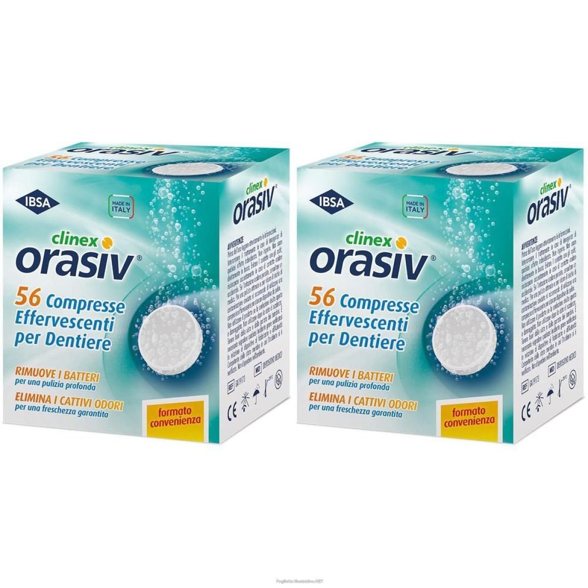 Cerca Prezzi di clinex® orasiv® compresse effervescenti dentiera e protesi 2x56 pz com e acquista online