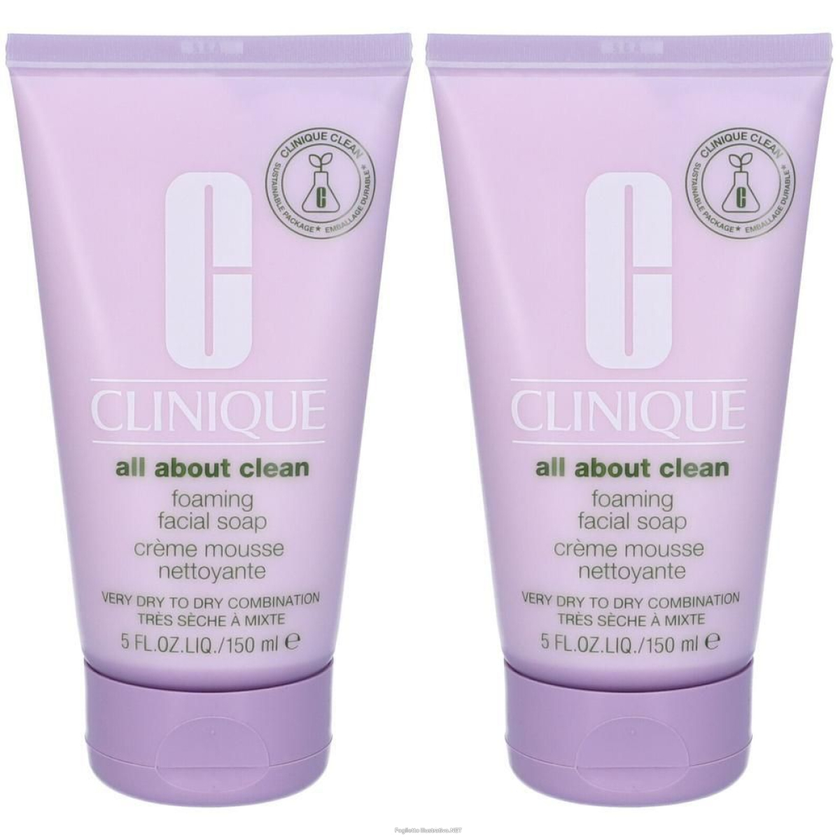 Cerca Prezzi di clinique all about clean™ crema detergente schiumogena 2x150 ml e acquista online
