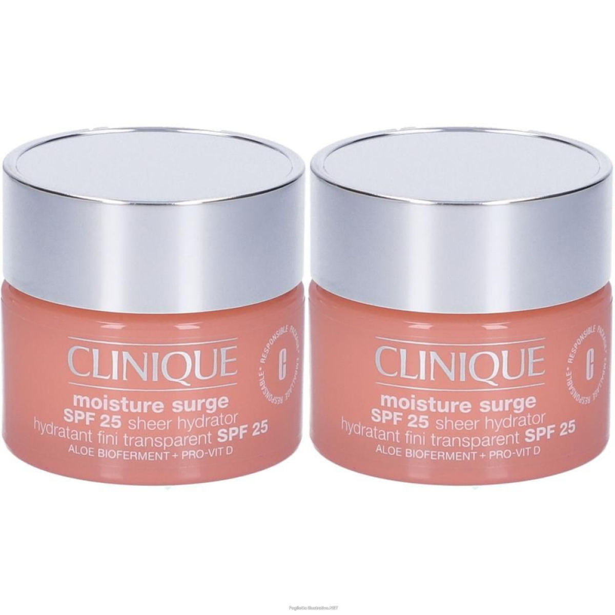 Cerca Prezzi di clinique moisture surge™ spf 25 sheer hydrator 2x50 ml e acquista online