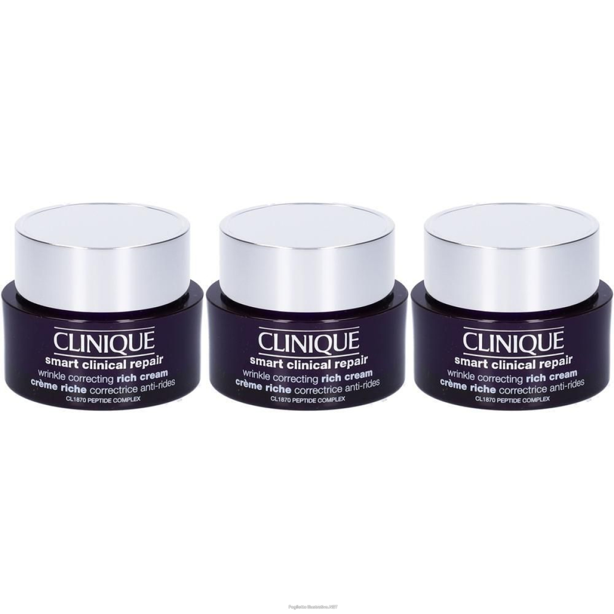 Cerca Prezzi di clinique smart clinical repair™ wrinkle correcting rich cream 3x50 ml e acquista online