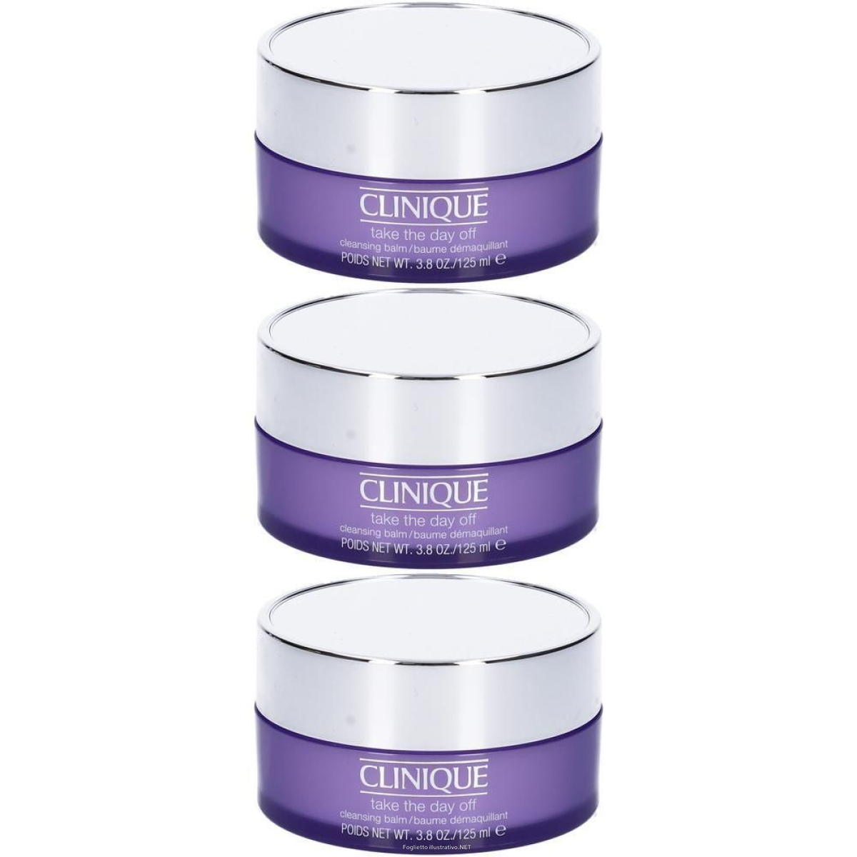 Cerca Prezzi di clinique take the day off™ balsamo struccante 125 ml 3x125 e acquista online