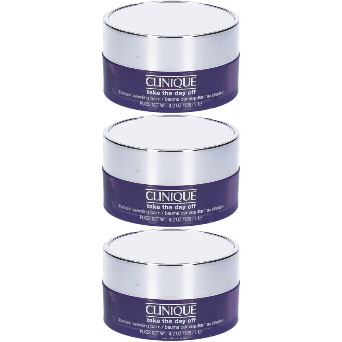 Cerca Prezzi di clinique take the day off charcoal detoxifying cleansing balm 3x125 ml e acquista online