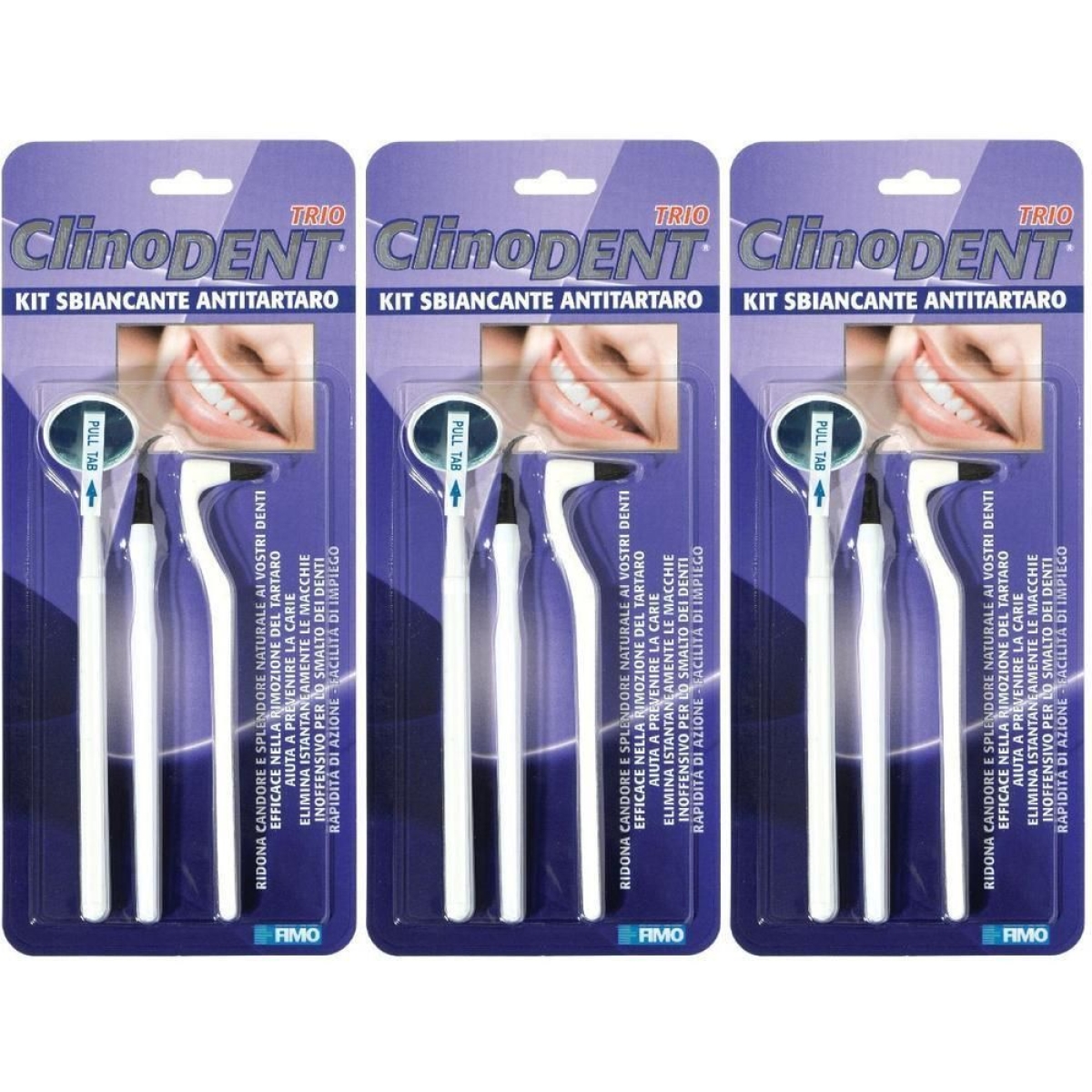 Cerca Prezzi di clinodent trio sbiancante anti tartaro 1 st e acquista online