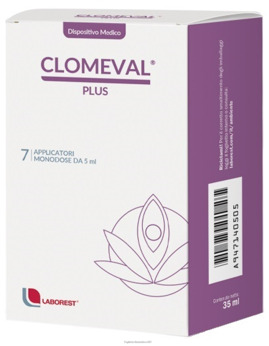 Cerca Prezzi di clomeval plus gel vaginale 35 ml + 7 applicatori monouso e acquista online