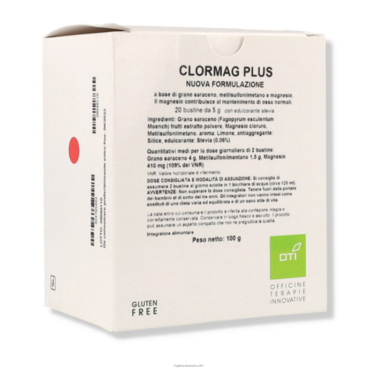 Cerca Prezzi di clormag plus integratore per il mantenimento di ossa normali 20 bustine e acquista online