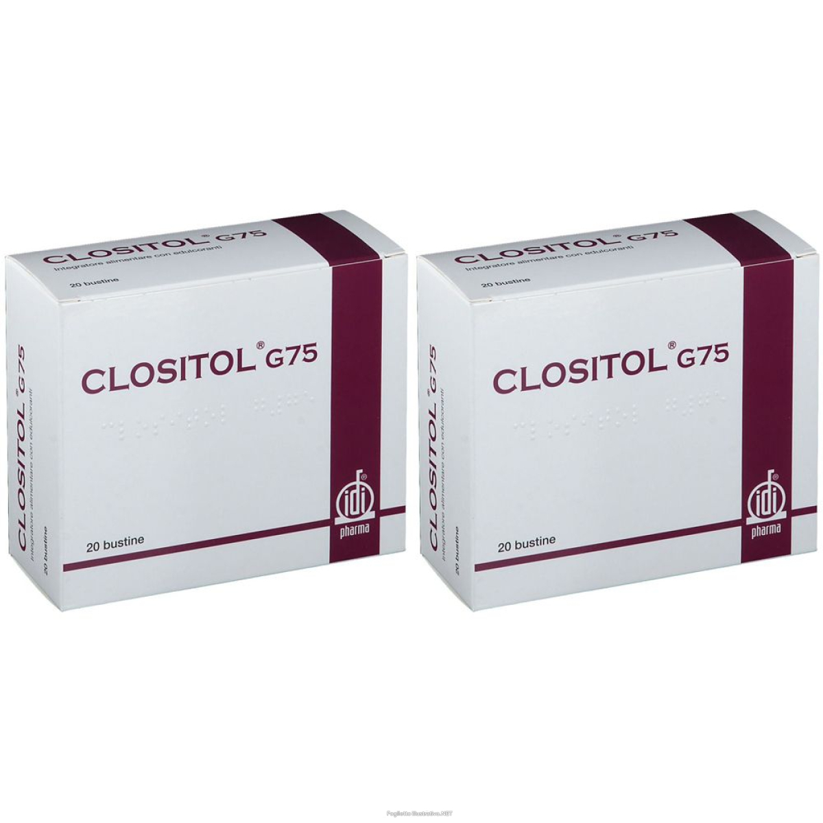 Cerca Prezzi di clositol® g75 set da 2 2x20 pz bustina e acquista online