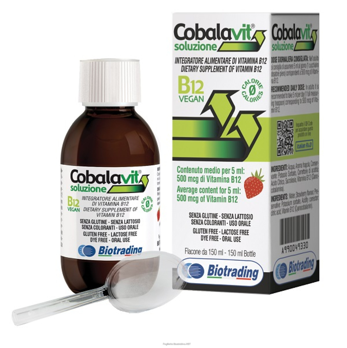 Cerca Prezzi di cobalavit soluzione integratore di vitamina b12 per sistema nervoso e riduzione della stanchezza soluzione orale 150ml e acquista online