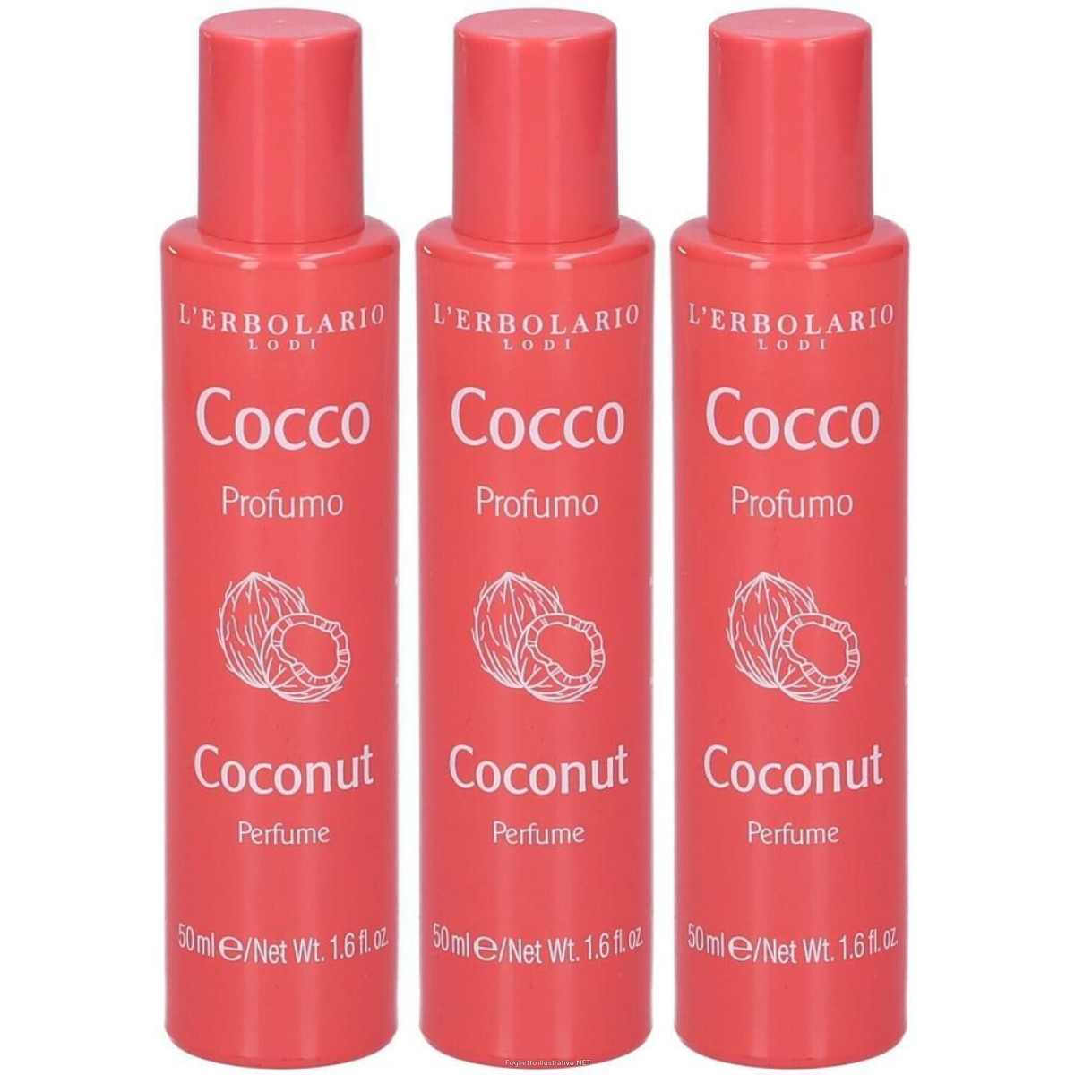Cerca Prezzi di cocco profumo 50 ml 3x50 ml e acquista online