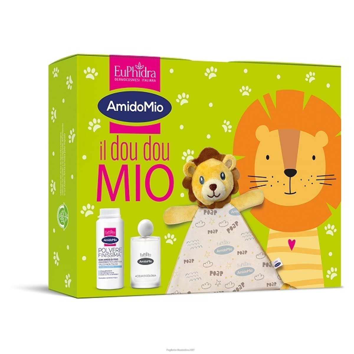 Cerca Prezzi di cofanetto doudou mio 2025 set regalo polvere 100g + acqua di colonia 100ml e acquista online