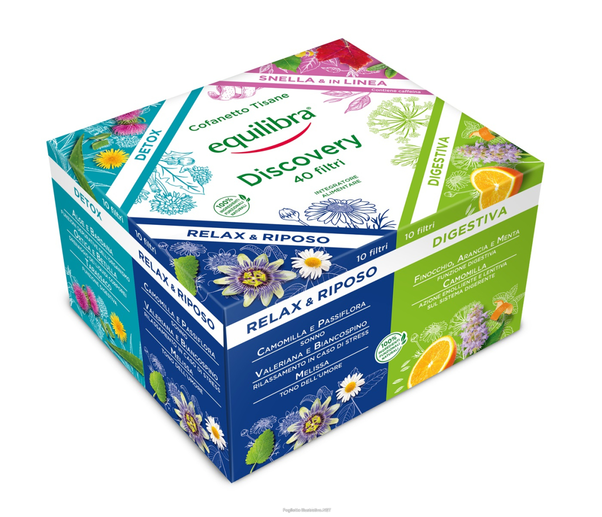 Cerca Prezzi di cofanetto tisane discovery equilibra 40 filtri e acquista online
