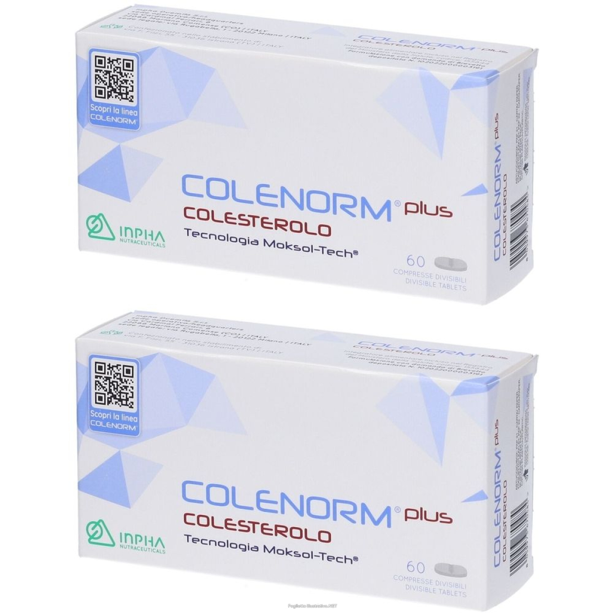 Cerca Prezzi di colenorm plus colesterolo compresse set da 2 2x72 g e acquista online