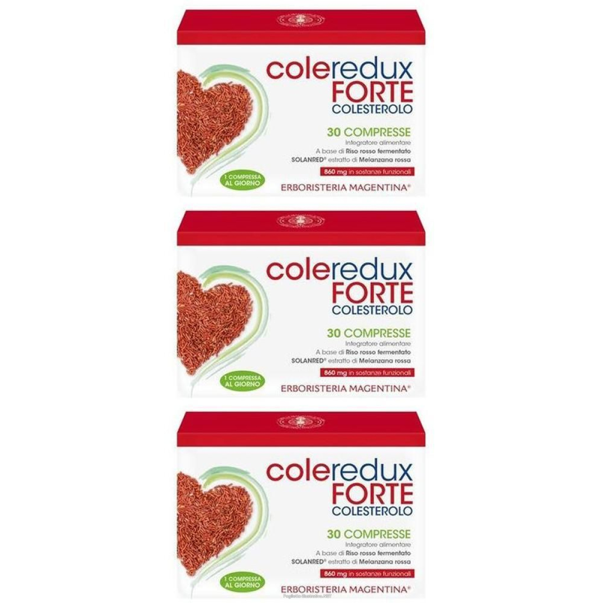 Cerca Prezzi di coleredux forte 30 compresse 3x30 pz e acquista online