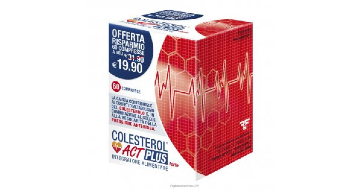 Cerca Prezzi di colesterol act plus cm integratore per il colesterolo e la pressione arteriosa 30 compresse e acquista online