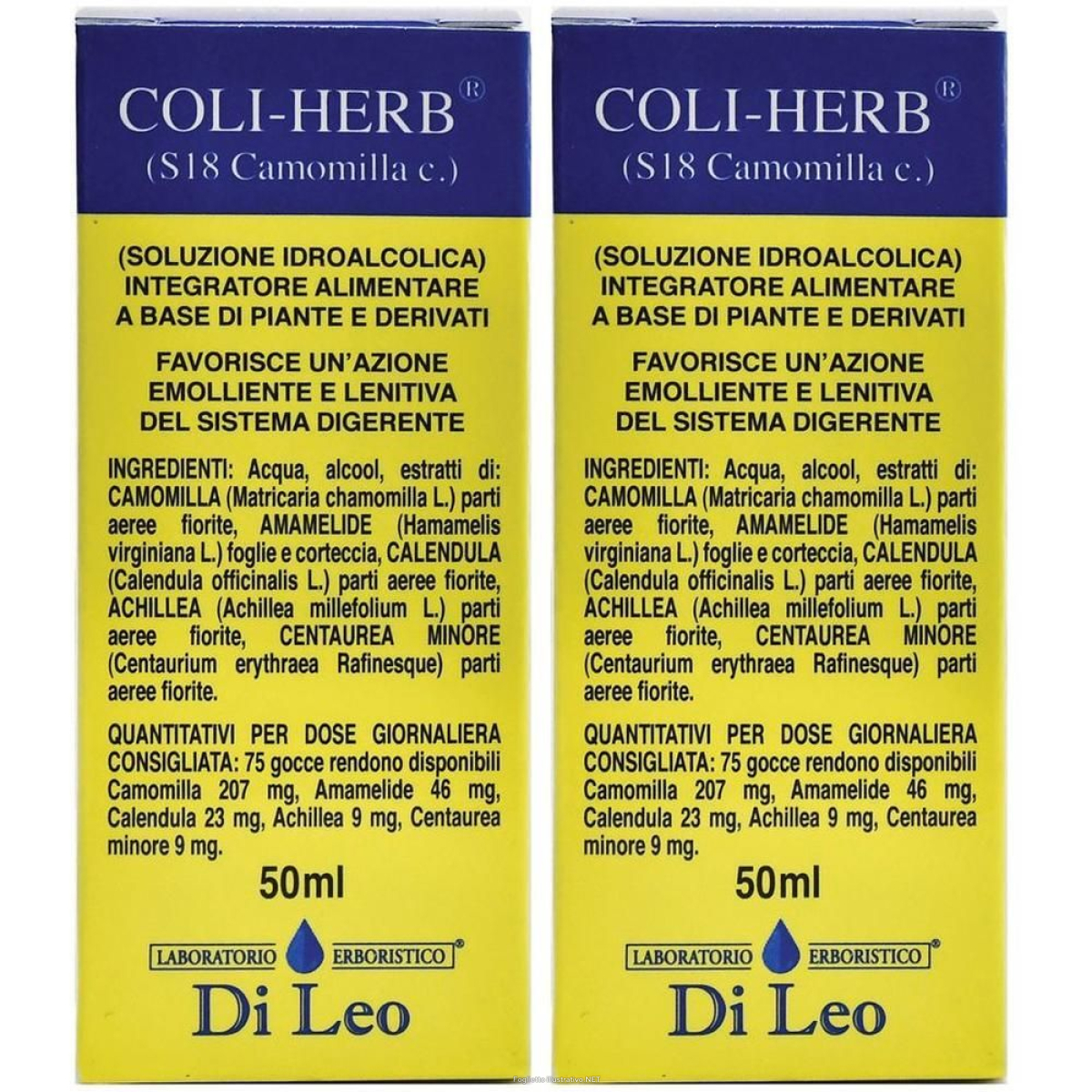 Cerca Prezzi di coli-herb composto s 18 camomilla 2x50 ml soluzione orale e acquista online