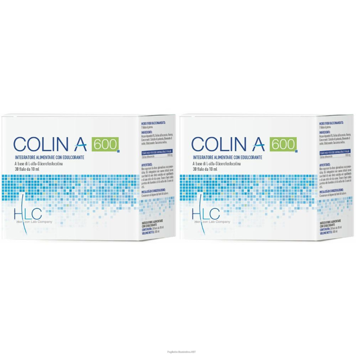 Cerca Prezzi di colin a 600 30f 10ml set da 2 2x30x10 ml soluzione orale e acquista online