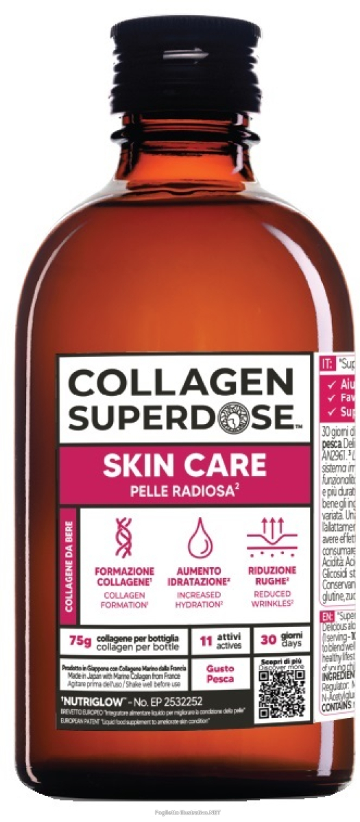 Cerca Prezzi di collagen superdose skin care integratore per il benessere di pelle capelli e unghie soluzione orale 300ml e acquista online