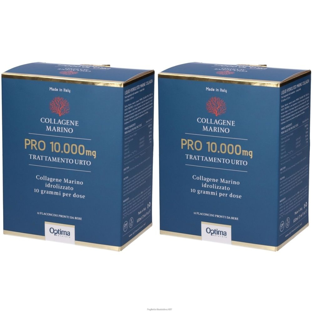 Cerca Prezzi di collagene marino pro 10.000 mg trattamento urto set da 2 2x12x50 ml fl e acquista online