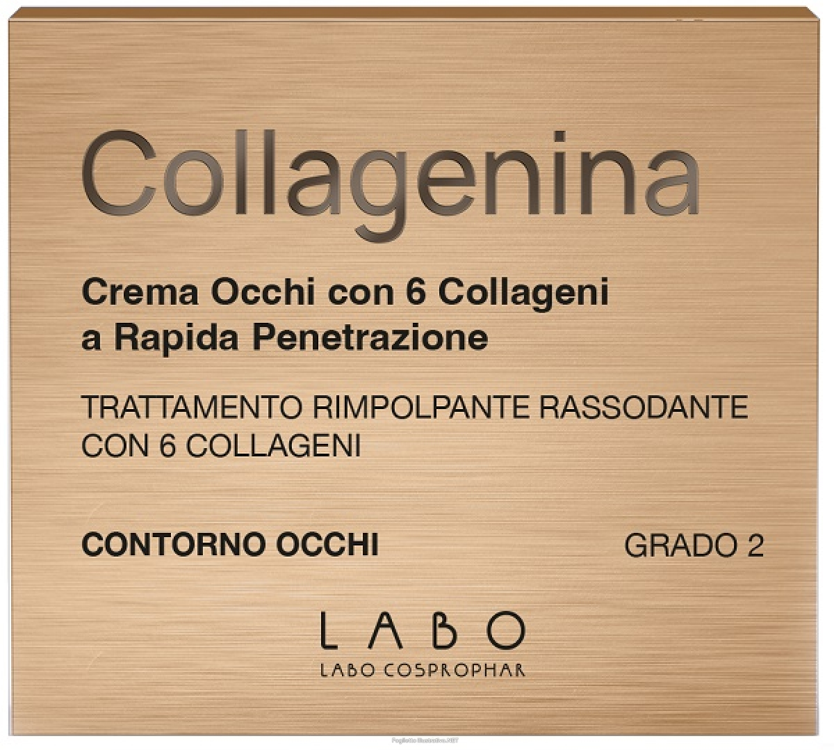 Cerca Prezzi di collagenina - crema contorno occhi rimpolpante rassodante grado 2 confezione 15 ml e acquista online