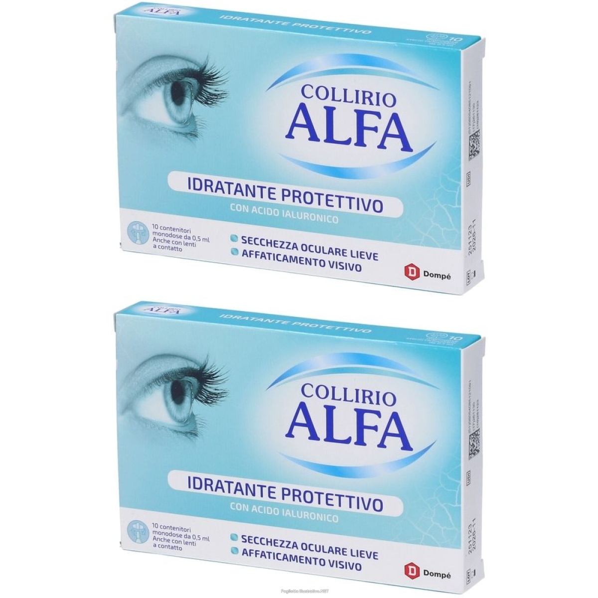 Cerca Prezzi di collirio alfa idratante protettivo set da 2 2x10 pz gocce oftalmiche e acquista online