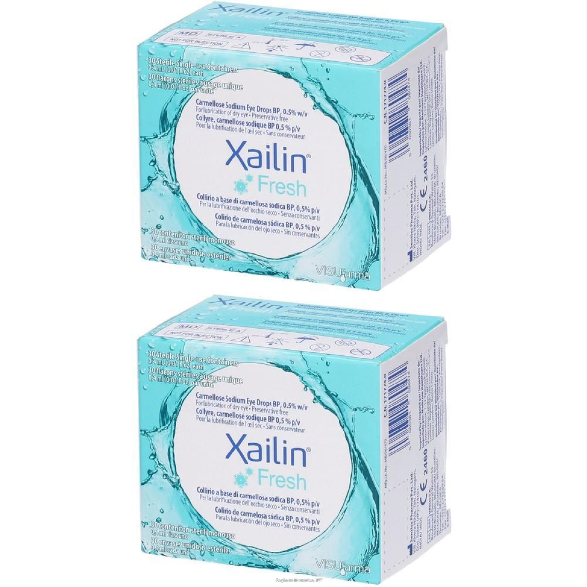 Cerca Prezzi di collirio xailin fresh 30 flaconcini x 0,4 ml 2x30x0,4 ml gocce oftalmi e acquista online