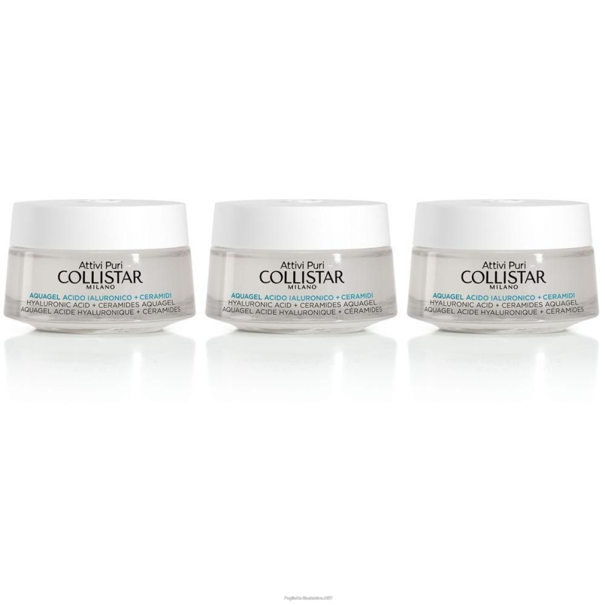 Cerca Prezzi di collistar aquagel acido ialuronico + ceramidi 3x50 ml e acquista online