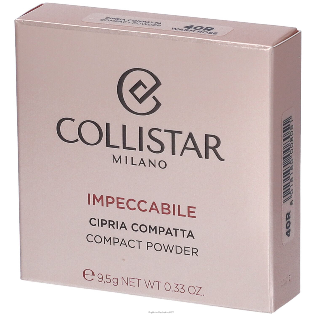 Cerca Prezzi di collistar cipria compatta impeccabile tonalitá 40r warm rose 1 pz make e acquista online