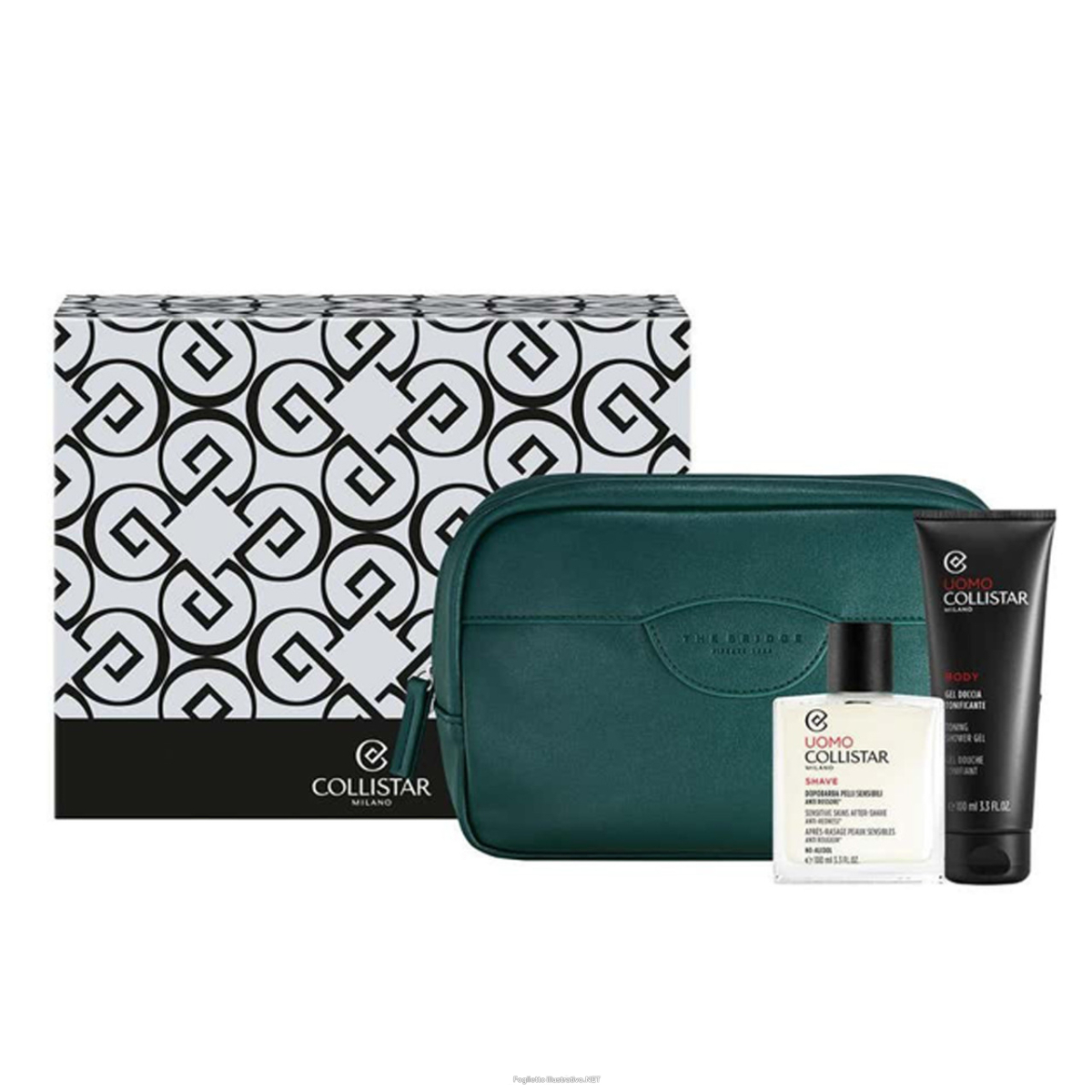 Cerca Prezzi di collistar cofanetto dopobarba pelli sensibili 100ml + gel doccia tonificante 100ml + travel-bag collistar e acquista online