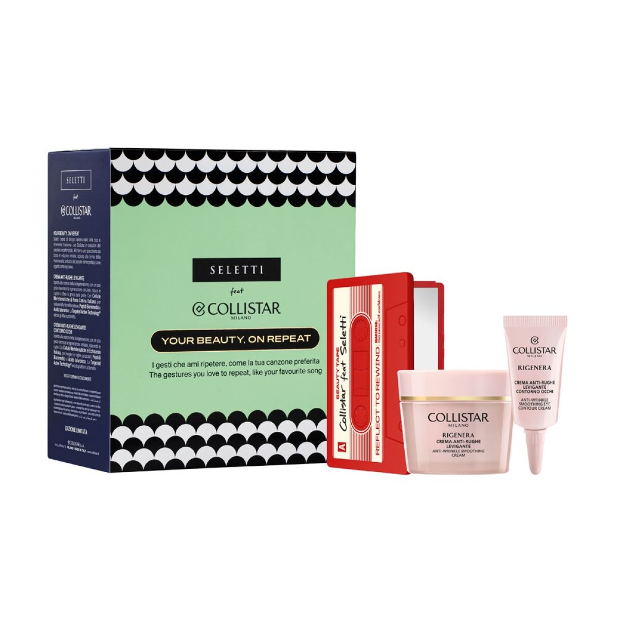 Cerca Prezzi di Collistar cofanetto rigenera crema anti-rughe levigante 50ml + rigener e acquista online