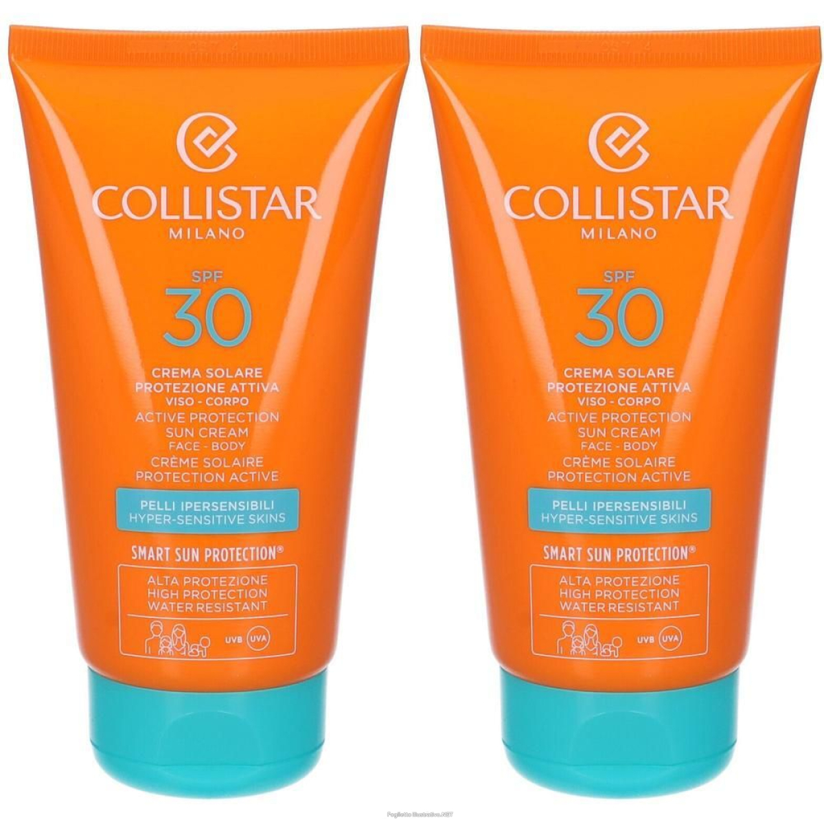 Cerca Prezzi di collistar crema solare protezione attiva pelli ipersensibili spf30 2x1 e acquista online